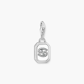 Thomas Sabo Charm Pendant - Zodiac Sign Cancer with Zirconia