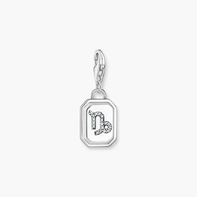 Thomas Sabo Charm Pendant - Zodiac Sign Capricorn with Zirconia