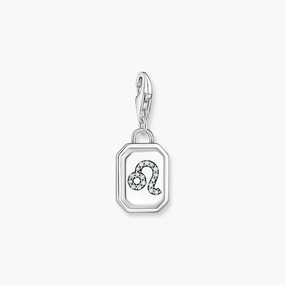 Thomas Sabo Charm Pendant - Zodiac Sign Leo with Zirconia