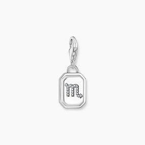 Thomas Sabo Charm Pendant - Zodiac Sign Scorpio with Zirconia