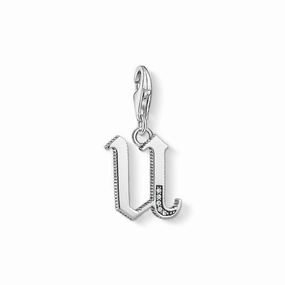 Thomas Sabo Charm pendant letter U silver