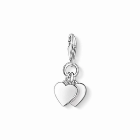 Thomas Sabo Charm pendant two hearts