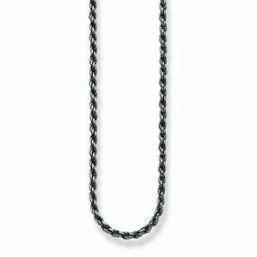 Thomas Sabo Cord chain blackened