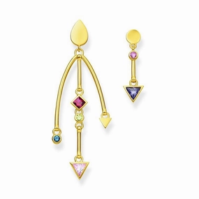 Thomas Sabo CZ Falling Arrows Earrings