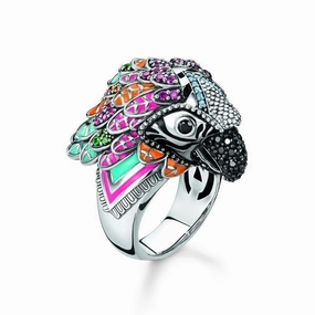 Thomas Sabo CZ Parrot Head Ring