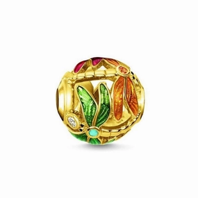 Thomas Sabo Gold Dragonfly Bead
