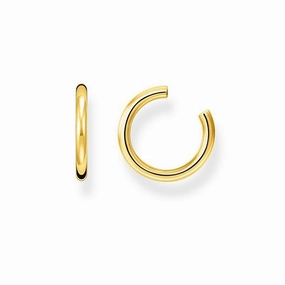 Thomas Sabo Gold Small Plain Ear Cuff