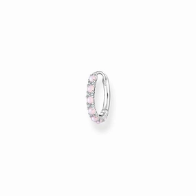 Thomas Sabo Hoop earring pink stones