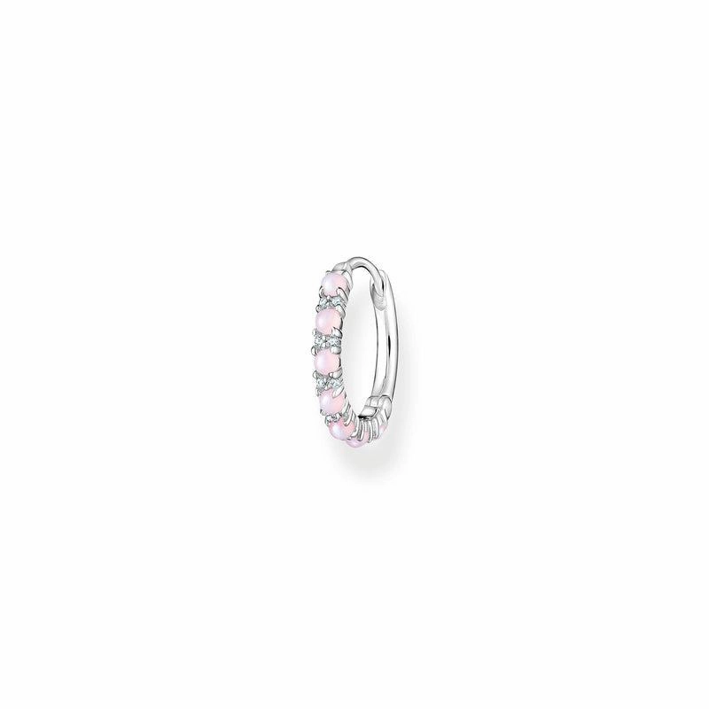 Thomas Sabo Hoop earring pink stones