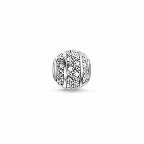 Thomas Sabo Karma Beads White Zigzag Bead