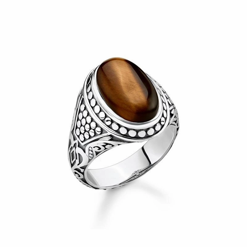 Thomas Sabo Ladies ring brown