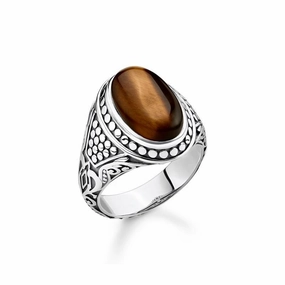 Thomas Sabo Ladies ring brown