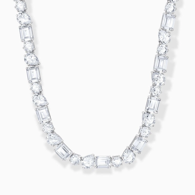Thomas Sabo Necklace - Choker - White Zirconia Stones