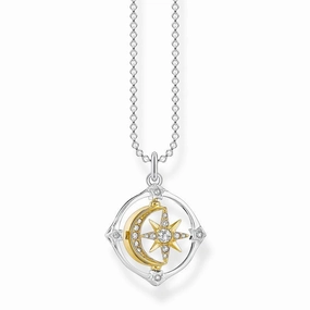 Thomas Sabo necklace Moveable moon & star