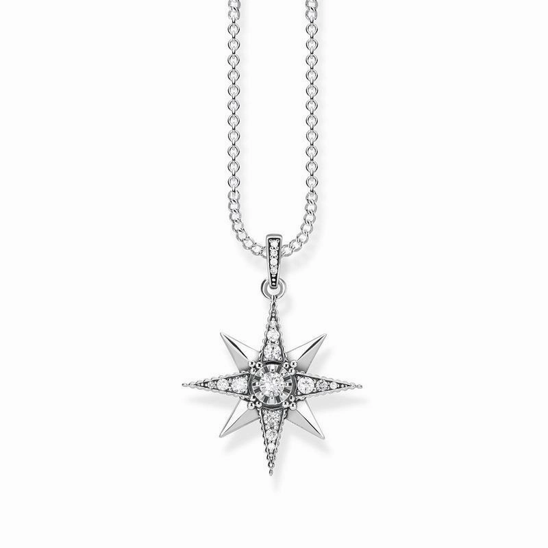 Thomas Sabo necklace Royalty Star white