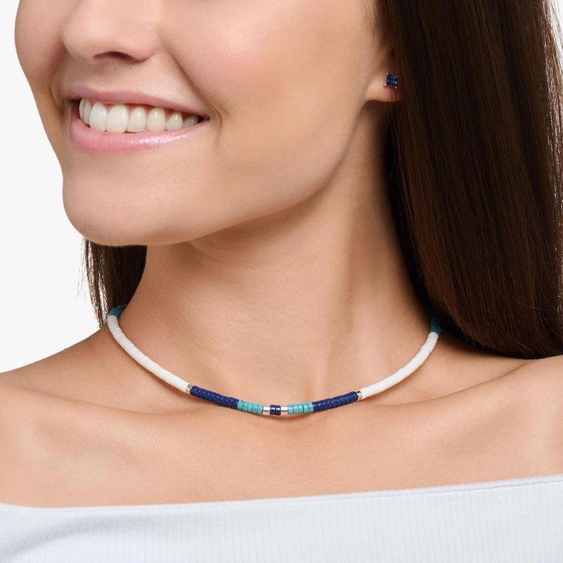 Thomas Sabo Necklace with blue stones