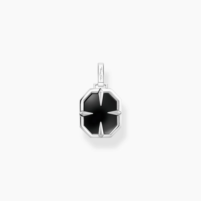Thomas Sabo Pendant - Compass Star - Black