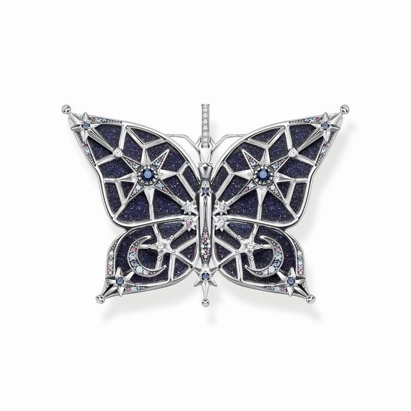 Thomas Sabo Pendant butterfly star & moon silver