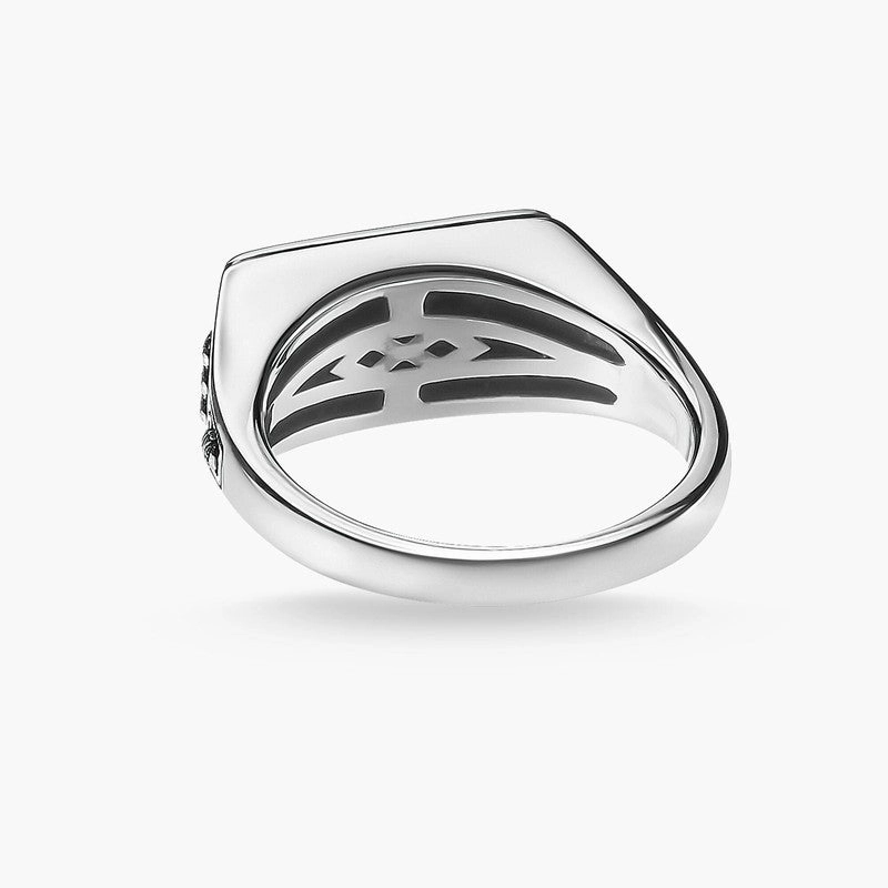 Thomas Sabo Ring - College - Blackened Silver