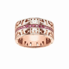 Thomas Sabo Ring Asian Ornaments Rose Gold-Plated
