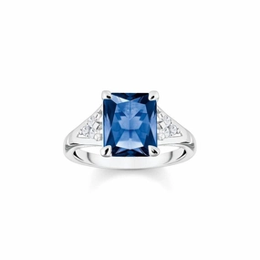 Thomas Sabo Ring blue stone