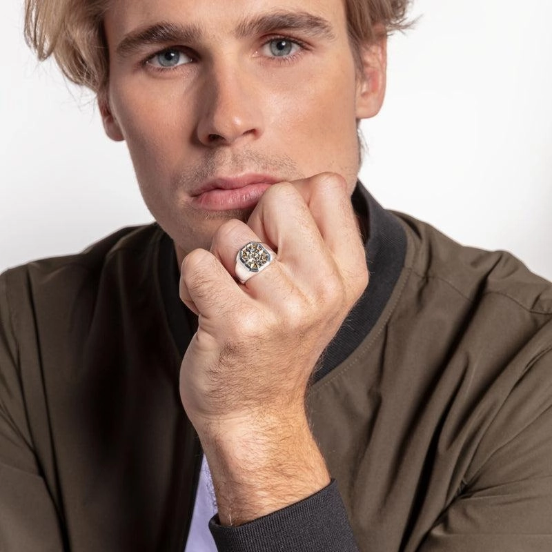 Thomas Sabo ring compass gold