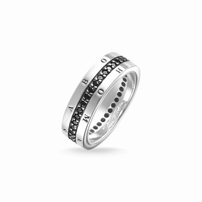 Thomas Sabo ring eternity classic black