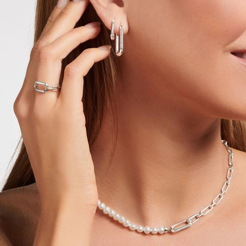 Thomas Sabo Ring links silver
