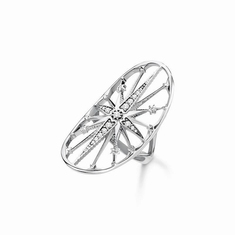 Thomas Sabo ring Royalty star silver