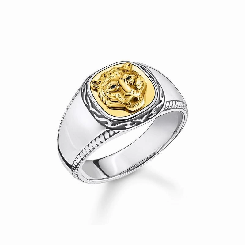 Thomas Sabo ring tiger gold