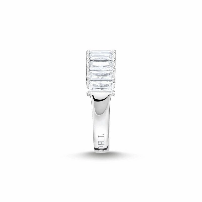 Thomas Sabo Ring white stones in silver