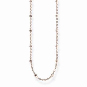 Thomas Sabo round belcher chain rose gold