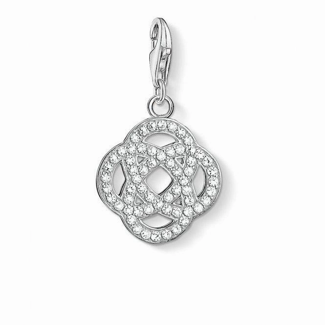 Thomas Sabo Silver Cubic Zirconia Infinity Charm