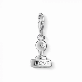 Thomas Sabo Silver Love Stamp Charm