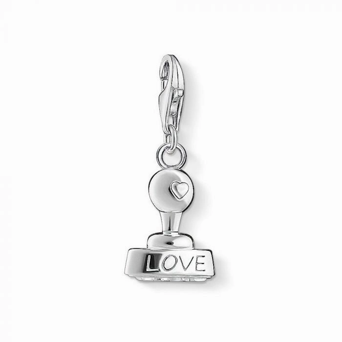 Thomas Sabo Silver Love Stamp Charm