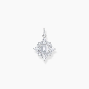 Thomas Sabo Silver Pendant with White Zirconia Stones