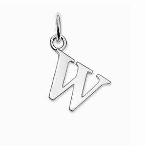 Thomas Sabo Silver W Pendant