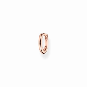 Thomas Sabo Single hoop earring classic rose gold