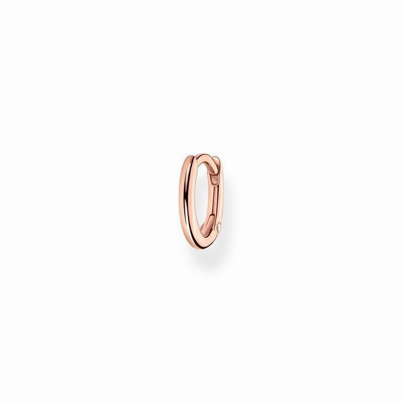 Thomas Sabo Single hoop earring classic rose gold