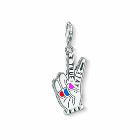 Thomas Sabo Stay True Peace Hand Charm