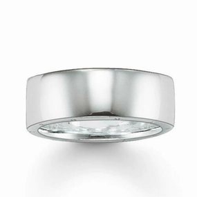 Thomas Sabo Sterling Silver Band ring Classic Unisex