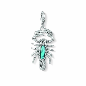 Thomas Sabo Turquoise Scorpion Charm Pendant