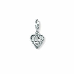 Thomas Sabo Vintage CZ Heart Charm