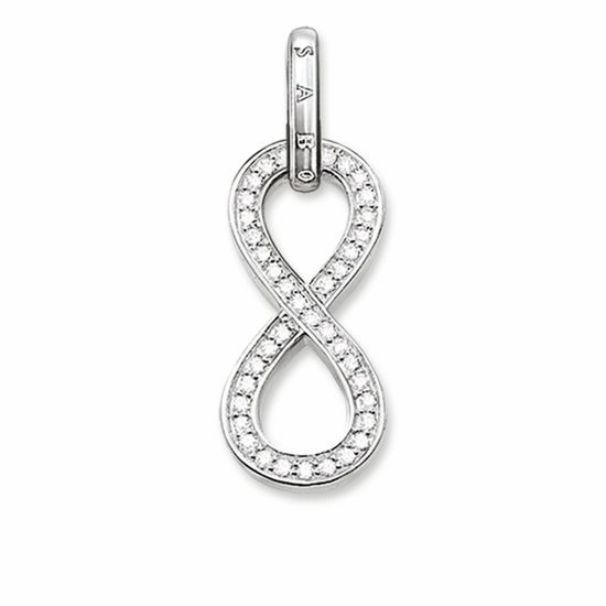 Thomas Sabo Women-Pendant Glam & Soul 925 Sterling Silver Zirconia White