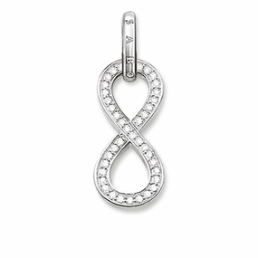 Thomas Sabo Women-Pendant Glam & Soul 925 Sterling Silver Zirconia White