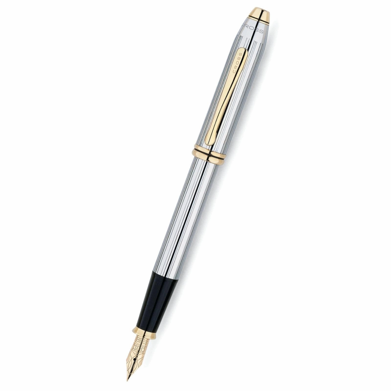 Townsend Medallist Polished Chrome with 23kt Gold Plated Appointmemts and 23kt Gold Plated Medium Ni