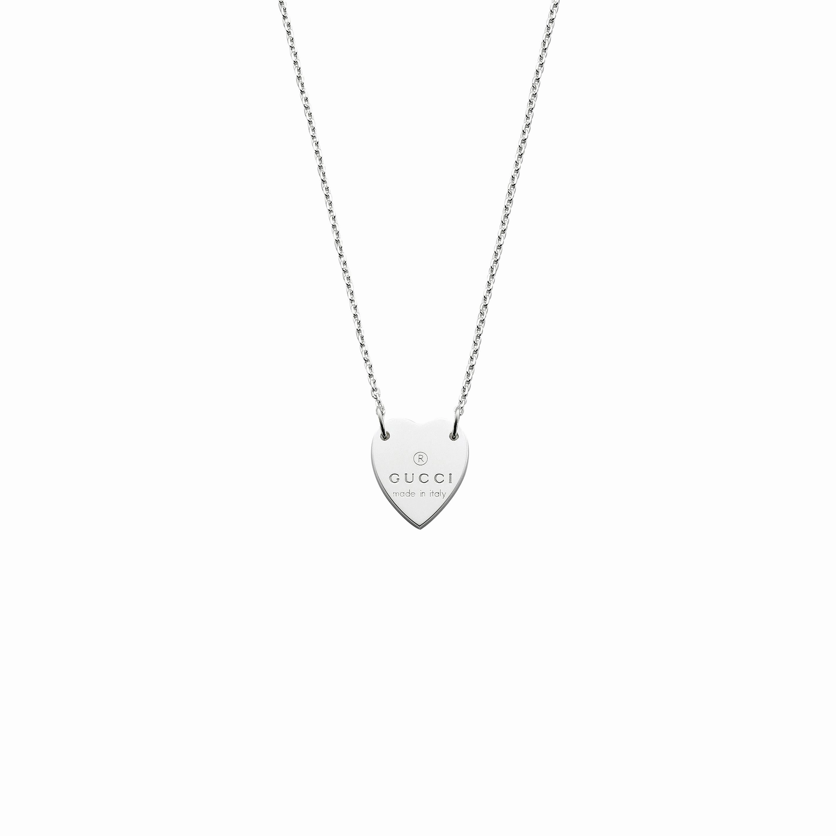 TRADEMARK NECKLACE WITH HEART PENDANT